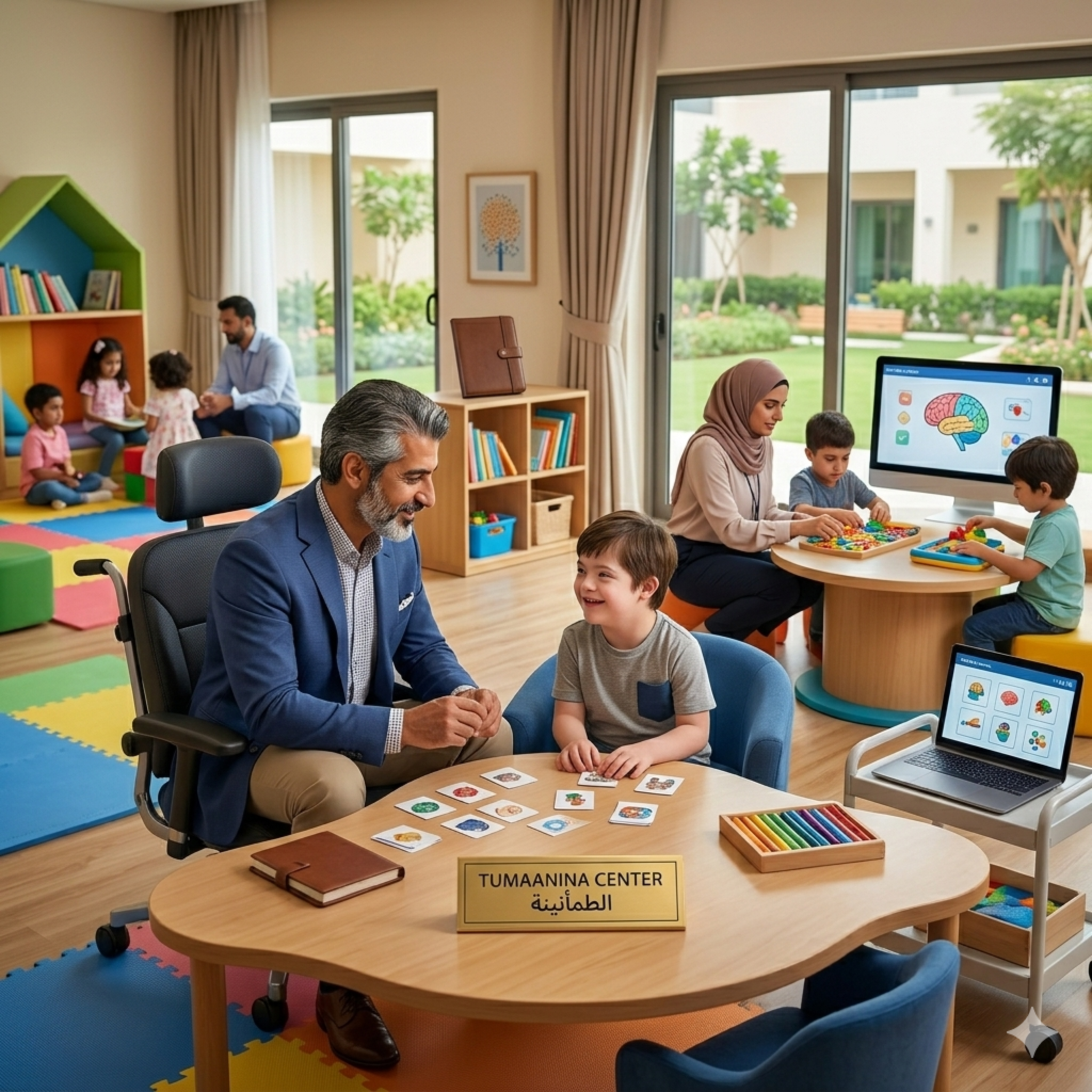 خدمات الأطفال والدعم التخصصي